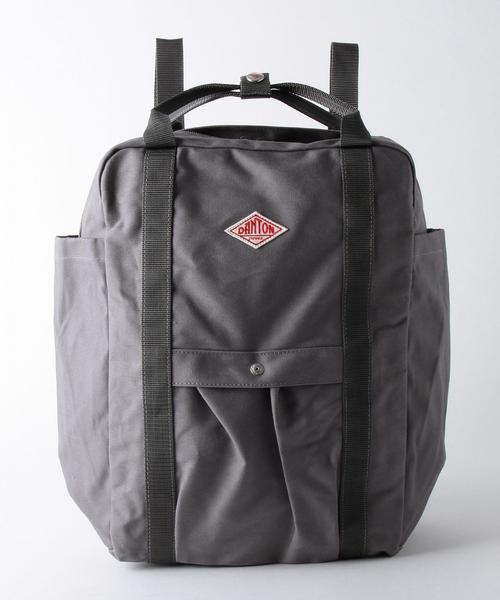 DANTON（ダントン）の「[ダントン]DANTON CB 2WAY CVS BP バックパック（バックパック/リュック・レディース・ブラック/ダークグレー/ベージュ/ネイビー・FREE）」の9枚目の写真