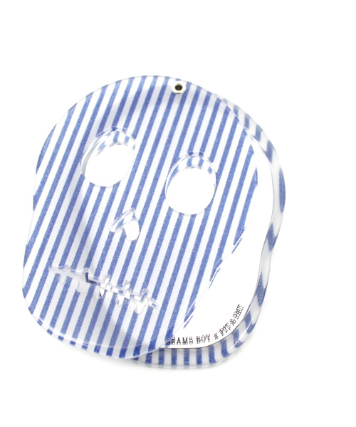 BEAMS BOY（ビームスボーイ）の「BEAMS BOY×PIT A PAT / スカルミラー（ミラー・レディース・サックスブルー/ブルー/ネイビー・ONE SIZE）」の3枚目の写真