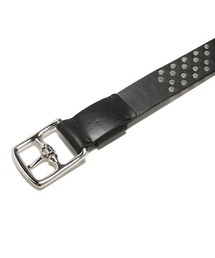 Jam  made レザー ポスト スタッズベルト ダブル JAM HOME MADE（ジャムホームメイド）の「牛革 レザー ポスト スタッズ