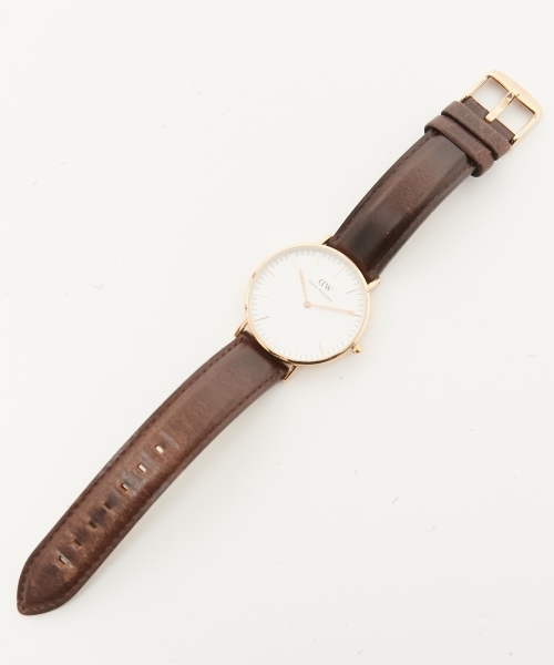 Daniel Wellington（ダニエルウェリントン）の「Daniel Wellington ダニエル・ウェリントン / Classic Bristol 36MM クォーツ レザーバンド DW00100039(0511DW)（アナログ腕時計・メンズ・ブラウン・FREE）」の5枚目の写真