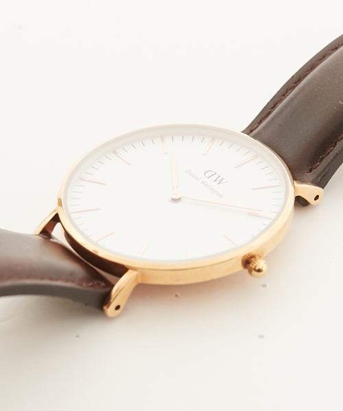 Daniel Wellington（ダニエルウェリントン）の「Daniel Wellington ダニエル・ウェリントン / Classic Bristol 36MM クォーツ レザーバンド DW00100039(0511DW)（アナログ腕時計・メンズ・ブラウン・FREE）」の6枚目の写真