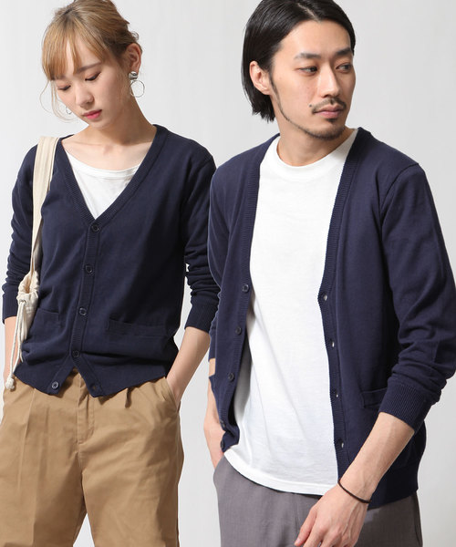 ZIP FIVE(ジップファイブ)の「【ZIP FIVE】コットンカーディガン(カーディガン/ボレロ・メンズ・杢グレー/ブルー/オートミール/マスタード/ネイビー/チャコール/ワイン/オリーブ/ブラック/ベージュ/グリーン/パープル/ブラウン・LARGE/SMALL/X-LARGE/MEDIUM)」の9枚目の写真