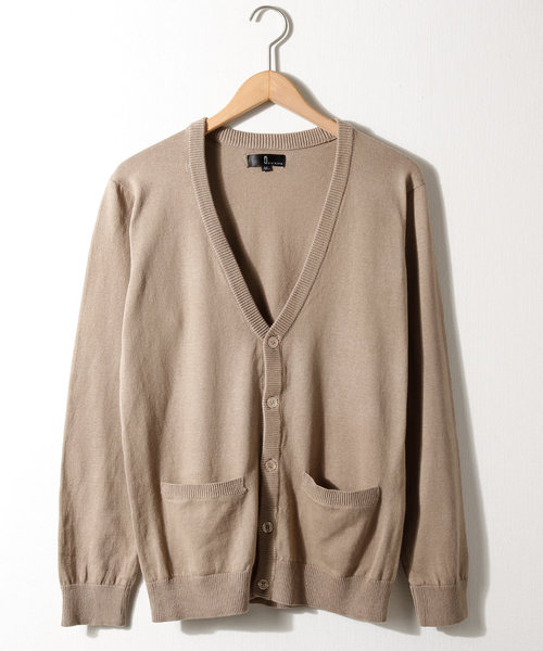 ZIP FIVE(ジップファイブ)の「【ZIP FIVE】コットンカーディガン(カーディガン/ボレロ・メンズ・杢グレー/ブルー/オートミール/マスタード/ネイビー/チャコール/ワイン/オリーブ/ブラック/ベージュ/グリーン/パープル/ブラウン・LARGE/SMALL/X-LARGE/MEDIUM)」の22枚目の写真