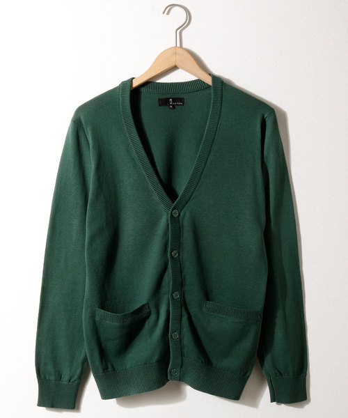 ZIP FIVE(ジップファイブ)の「【ZIP FIVE】コットンカーディガン(カーディガン/ボレロ・メンズ・杢グレー/ブルー/オートミール/マスタード/ネイビー/チャコール/ワイン/オリーブ/ブラック/ベージュ/グリーン/パープル/ブラウン・LARGE/SMALL/X-LARGE/MEDIUM)」の19枚目の写真