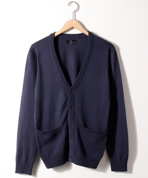 ZIP FIVE(ジップファイブ)の「【ZIP FIVE】コットンカーディガン(カーディガン/ボレロ・メンズ・杢グレー/ブルー/オートミール/マスタード/ネイビー/チャコール/ワイン/オリーブ/ブラック/ベージュ/グリーン/パープル/ブラウン・LARGE/SMALL/X-LARGE/MEDIUM)」の18枚目の写真