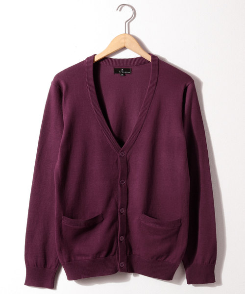 ZIP FIVE(ジップファイブ)の「【ZIP FIVE】コットンカーディガン(カーディガン/ボレロ・メンズ・杢グレー/ブルー/オートミール/マスタード/ネイビー/チャコール/ワイン/オリーブ/ブラック/ベージュ/グリーン/パープル/ブラウン・LARGE/SMALL/X-LARGE/MEDIUM)」の16枚目の写真