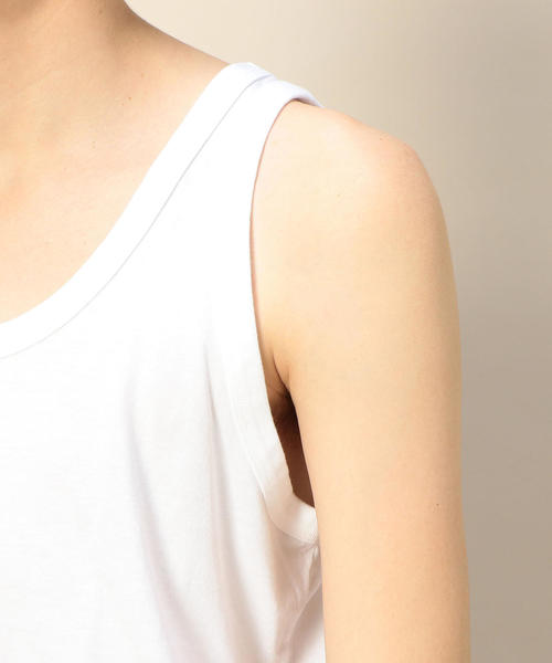 BEAUTY&YOUTH UNITED ARROWS(ビューティーアンドユースユナイテッドアローズ)の「BY ロングタンクトップ -MADE IN JAPAN-(タンクトップ・メンズ・ブラック/ホワイト・LARGE/MEDIUM/SMALL)」の11枚目の写真