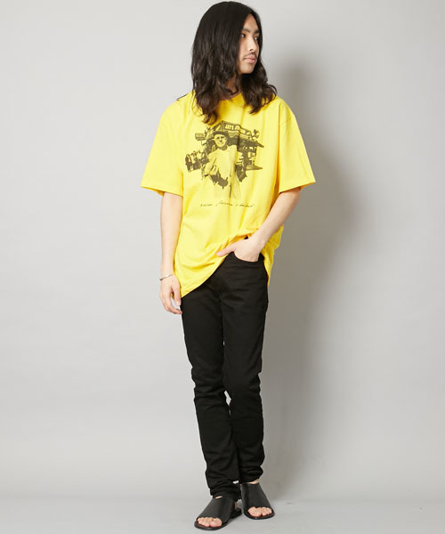 AMERICAN RAG CIE（アメリカンラグシー）の「GRIND 6月号 特集掲載 IMAGE CLUB LTD. By Keith Morris フォトプリント Tシャツ JAY'S JAY BURGER / AMERICAN RAG CIE 限定発売 43833（Tシャツ/カットソー・メンズ・イエロー/ホワイト・LARGE/MEDIUM）」の3枚目の写真