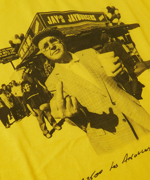 AMERICAN RAG CIE（アメリカンラグシー）の「GRIND 6月号 特集掲載 IMAGE CLUB LTD. By Keith Morris フォトプリント Tシャツ JAY'S JAY BURGER / AMERICAN RAG CIE 限定発売 43833（Tシャツ/カットソー・メンズ・イエロー/ホワイト・LARGE/MEDIUM）」の8枚目の写真