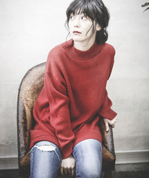 CAMBIO | rn946 - ボトルネックニットトップス(ニット/セーター)