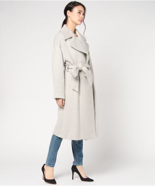 ESTNATION（エストネーション）の「ESTNATION シャギーガウンコート