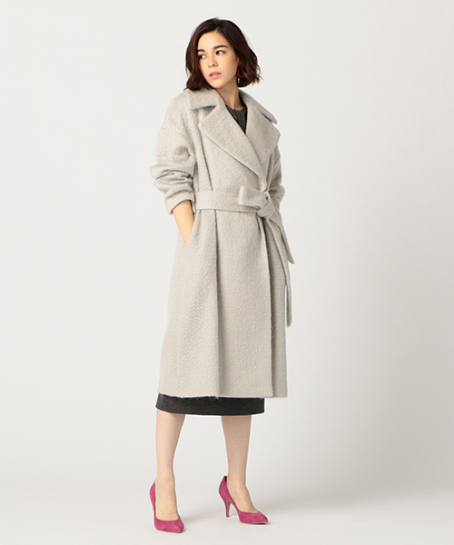 ESTNATION（エストネーション）の「ESTNATION シャギーガウンコート