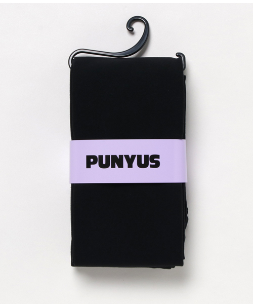 PUNYUS（プニュズ）の「2P80Dタイツ（タイツ/ストッキング・レディース・ホワイト/ブラック/レッド/マスタード・2/3）」の2枚目の写真