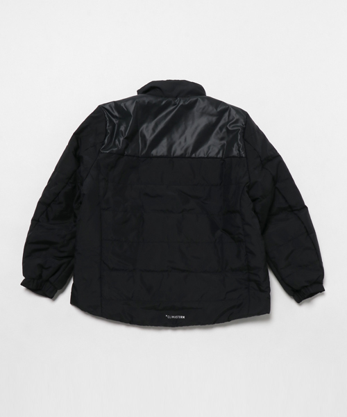 アディダス　リバーシブル　ナイロン　中綿　コットン　総柄　ブルゾン　シルバー adidas アディダス メッシュジャケット ブルゾン リバーシブル