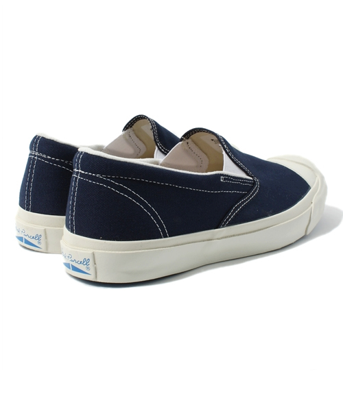 CONVERSE(コンバース)の「JACK PURCELL SLIP-ON BMS/ジャックパーセル スリップオン BMS(スニーカー・メンズ・ホワイト/ネイビー・7/7.5/8/8.5/9/9.5/10.5)」の4枚目の写真