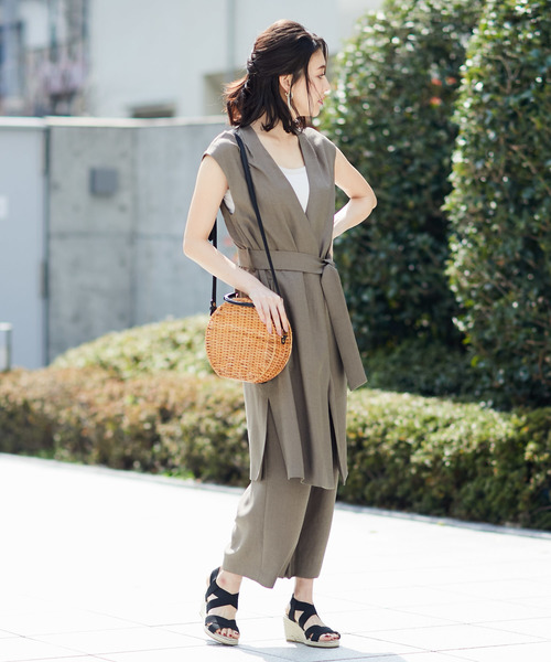 RIVE DROITE（リヴドロワ）の「クロスエスパドリーユ（サンダル・レディース・グレー/ブラック・LARGE/MEDIUM/SMALL）」の8枚目の写真