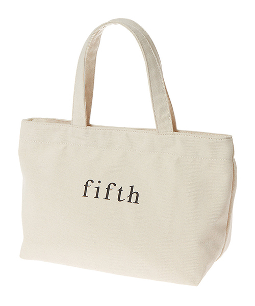 fifth（フィフス）の「【5周年】ロゴランチトートバッグ（トートバッグ・レディース・オフホワイト・FREE）」の2枚目の写真