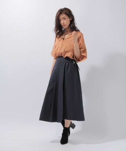 laboratory work(ラボラトリーワーク)の「オーバーポケットシャツ(シャツ/ブラウス・レディース・スモークグレー/ライトブラウン/オリーブ・MEDIUM)」の8枚目の写真