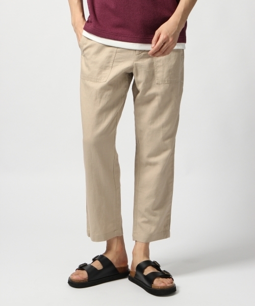 GLOBAL WORK（グローバルワーク）の「メンアサイージーアンクルパンツ/801848（その他パンツ・メンズ・ブラック/ダークブラウン/ベージュ/その他4・SMALL/MEDIUM/LARGE）」の4枚目の写真