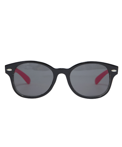 X-girl（エックスガール）の「PLASTIC SUNGLASSES 2（サングラス・レディース・ピンク/イエロー・ONE SIZE）」の7枚目の写真