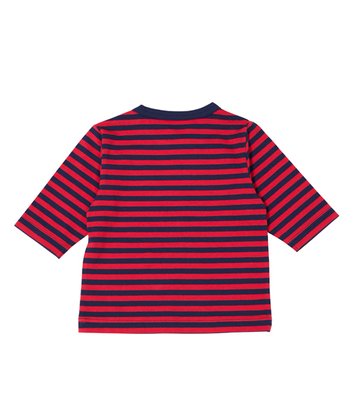 X-girl Stages（エックスガールステージス）の「BASIC H/S TEE （4T～7T）（Tシャツ/カットソー・キッズ・ブラック/ネイビー/ピンク/レッド・4T/5T/6T/7T）」の10枚目の写真