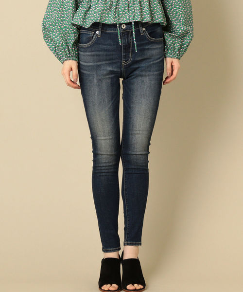 SHIPS(シップス)の「NEOスキニーコーンデニム(デニムパンツ・レディース・ネイビー/ロイヤルブルー・SMALL/MEDIUM/LARGE/X-SMALL)」の10枚目の写真