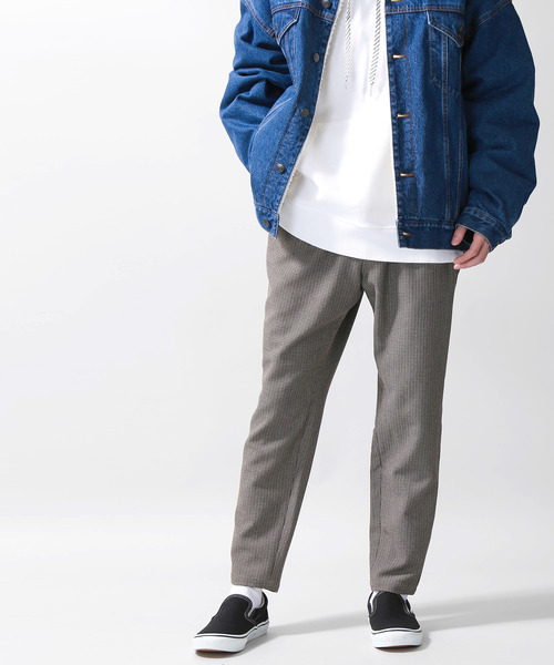 WEGO（ウィゴー）の「WEGO/クラシックパターンペグトップスラックス（スラックス・メンズ・ブルー系その他4/グレー系その他2/ベージュ系その他2/ブラック系その他4・LARGE/SMALL/MEDIUM）」の15枚目の写真