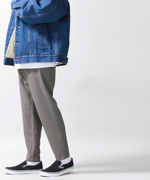 WEGO（ウィゴー）の「WEGO/クラシックパターンペグトップスラックス（スラックス・メンズ・ブルー系その他4/グレー系その他2/ベージュ系その他2/ブラック系その他4・LARGE/SMALL/MEDIUM）」の14枚目の写真