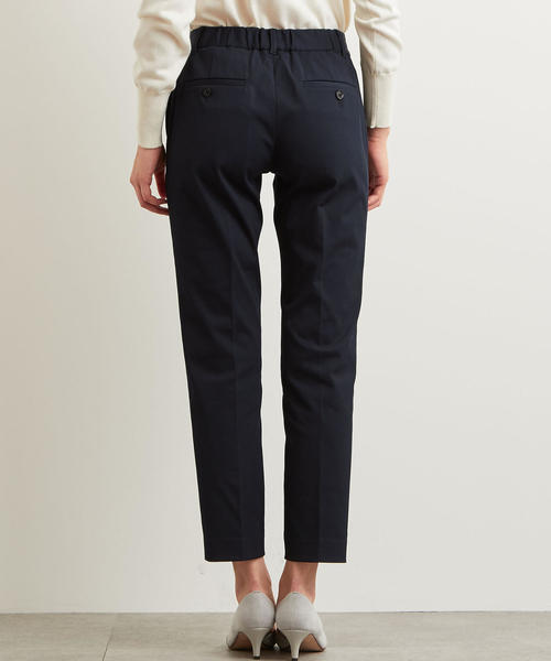 green label relaxing（グリーンレーベルリラクシング）の「[手洗い可能/ピケ]◆D テーパード パンツ（その他パンツ・レディース・オリーブ/ライトグレー/ネイビー・36/46/38/44/42/40/34）」の9枚目の写真