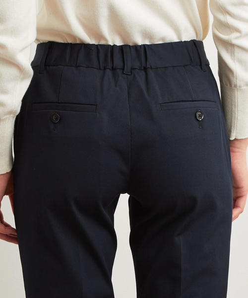 green label relaxing（グリーンレーベルリラクシング）の「[手洗い可能/ピケ]◆D テーパード パンツ（その他パンツ・レディース・オリーブ/ライトグレー/ネイビー・36/46/38/44/42/40/34）」の13枚目の写真