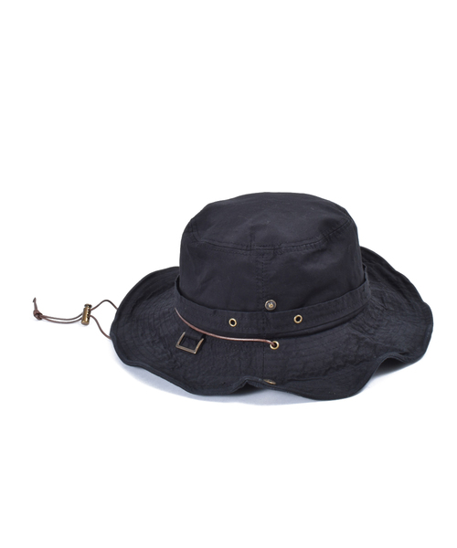 milsa（ミルサ）の「【milsa】 WASHED ADVENTURE HAT/【ミルサ】ウォッシュド　アドベンチャー　フェス　ハット（ハット・レディース・カモフラージュ/ブルー/ライトグレー/ライトブルー/ベージュ/ネイビー/ブラック/カーキ/オフホワイト/グレー・M(57.5)/M/57.5cm）」の11枚目の写真