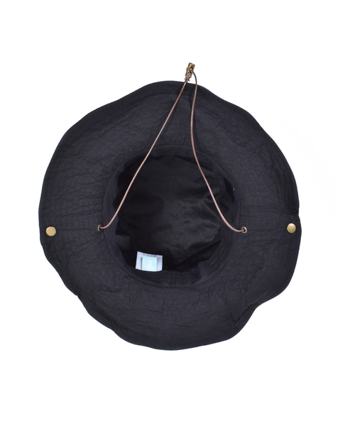 milsa（ミルサ）の「【milsa】 WASHED ADVENTURE HAT/【ミルサ】ウォッシュド　アドベンチャー　フェス　ハット（ハット・レディース・カモフラージュ/ブルー/ライトグレー/ライトブルー/ベージュ/ネイビー/ブラック/カーキ/オフホワイト/グレー・M(57.5)/M/57.5cm）」の12枚目の写真