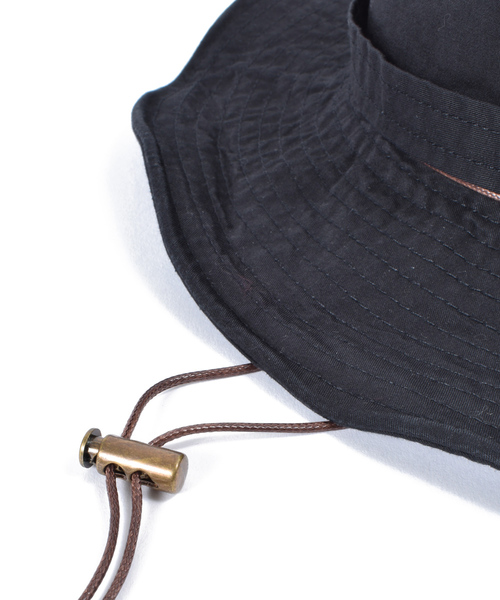 milsa（ミルサ）の「【milsa】 WASHED ADVENTURE HAT/【ミルサ】ウォッシュド　アドベンチャー　フェス　ハット（ハット・レディース・カモフラージュ/ブルー/ライトグレー/ライトブルー/ベージュ/ネイビー/ブラック/カーキ/オフホワイト/グレー・M(57.5)/M/57.5cm）」の13枚目の写真