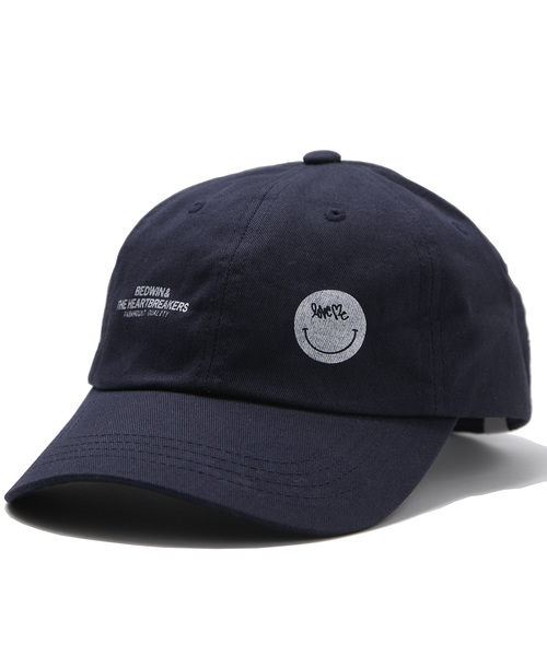 BEDWIN & THE HEARTBREAKERS（ベドウィン アンド ザ ハートブレイカーズ）の「【BEDWIN & THE HEARTBREAKERS】6 PANEL BASEBALL CAP GREG（キャップ・メンズ・ホワイト/ネイビー・FREE）」の2枚目の写真