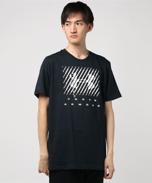 UNDER ARMOUR（アンダーアーマー）の「アンダーアーマー UNDER ARMOUR UA BRANDED BIG LOGO SS 1329588（Tシャツ/カットソー・メンズ・ブラック/ネイビー/グレー・M/L/XXL/S/XL）」の2枚目の写真