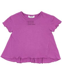 /バックボリュームTシャツ【親子でおそろいリンクコーデ】