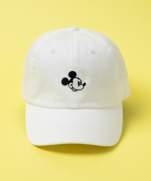 Disney（ディズニー）の「∴WEGO/Disney別注ワンポイントローキャップ（キャップ・レディース・ホワイト/ブラック・FREE）」の9枚目の写真