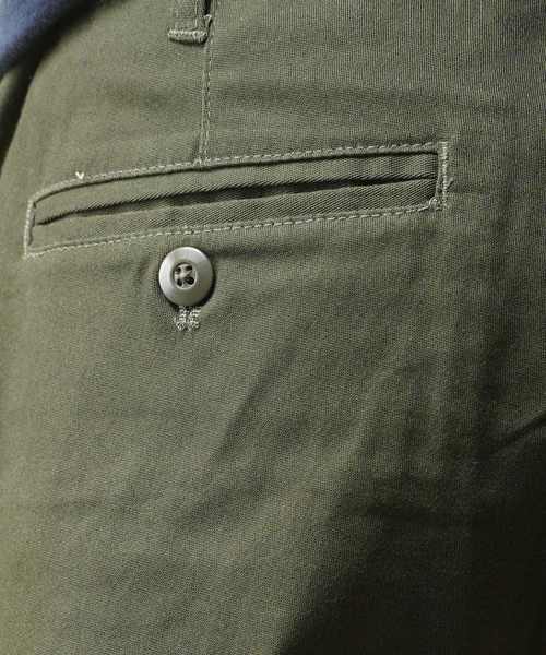 おしゃれスタ（オシャレスタ）の「ストレッチツイルクロップドパンツ(IR) レディース メンズ（その他パンツ・メンズ・ホワイト/ブラック/ベージュ/ネイビー/レッド/カーキ・S/M/L/XL）」の16枚目の写真