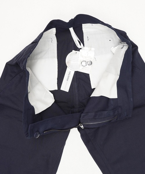 おしゃれスタ（オシャレスタ）の「ストレッチツイルクロップドパンツ(IR) レディース メンズ（その他パンツ・メンズ・ホワイト/ブラック/ベージュ/ネイビー/レッド/カーキ・S/M/L/XL）」の9枚目の写真