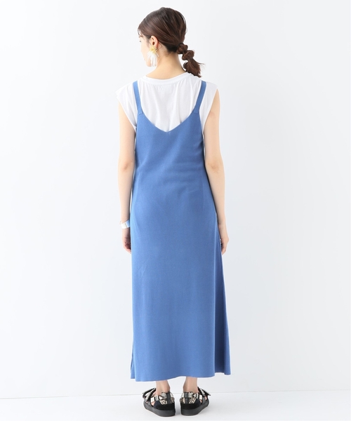 CITYSHOP（シティーショップ）の「ニットキャミワンピース◆（ワンピース・レディース・スカイブルー/ブラック・FREE）」の8枚目の写真