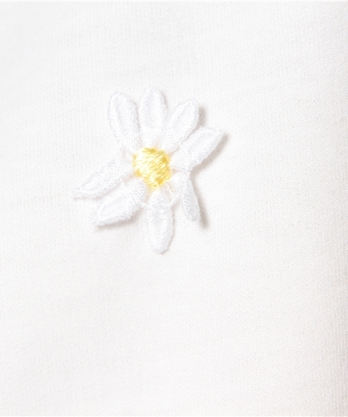 WEGO(ウィゴー)の「WEGO/モチーフ5分袖スウェット(スウェット・レディース・ホワイト/ブラック/サックスブルー/ライトパープル・FREE)」の10枚目の写真