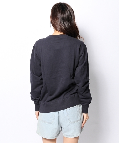 Champion（チャンピオン）の「WEGO/Championスウェット（スウェット・レディース・杢グレー/ネイビー・MEDIUM）」の5枚目の写真