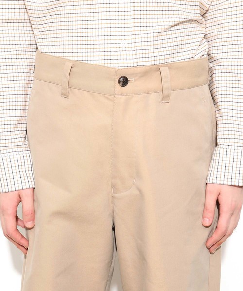 JUNRED（ジュンレッド）の「ハイカウントギャバジンワイドパンツ（その他パンツ・メンズ・ブラック/ベージュ/カーキ・S/M/L）」の15枚目の写真