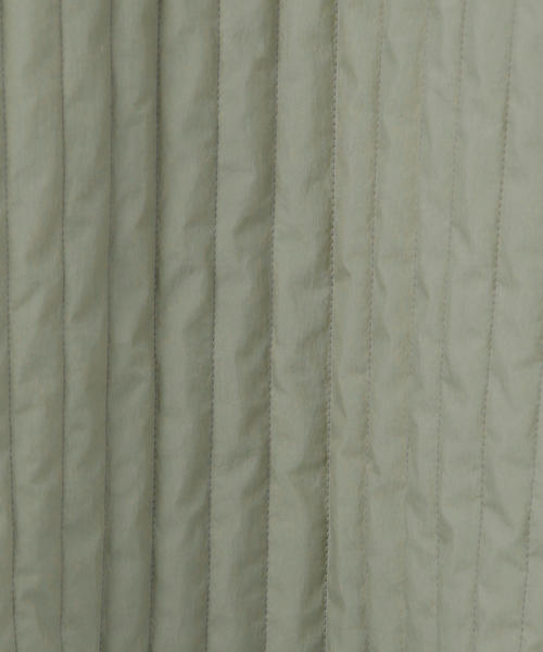 6（ロク）の「＜6(ROKU)＞STRIPE QUILTING PULLOVER/カットソー（Tシャツ/カットソー・レディース・オリーブ/オフホワイト・FREE）」の8枚目の写真