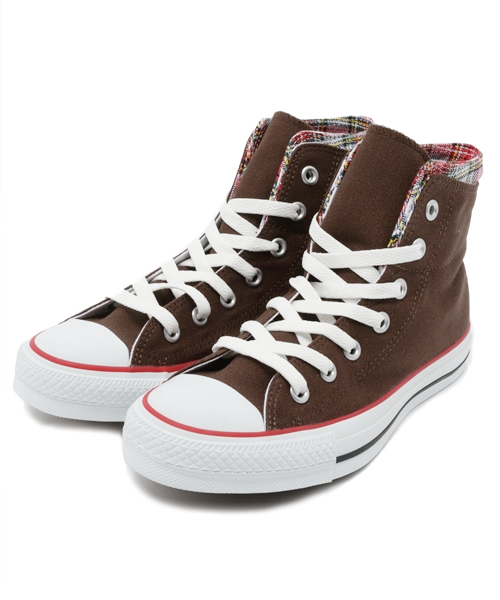 CONVERSE(コンバース)の「ALL STAR W TT HI/オールスター W TT HI(スニーカー・レディース・ホワイト/ブラウン/ネイビー・4.5/11.5/10.5/9.5/4/6.5/7/6/3.5/7.5/8.5/3/9/5/5.5/8)」の2枚目の写真