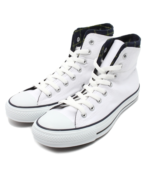 CONVERSE(コンバース)の「ALL STAR W TT HI/オールスター W TT HI(スニーカー・レディース・ホワイト/ブラウン/ネイビー・4.5/11.5/10.5/9.5/4/6.5/7/6/3.5/7.5/8.5/3/9/5/5.5/8)」の1枚目の写真