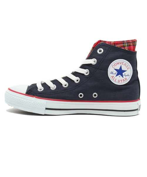 CONVERSE(コンバース)の「ALL STAR W TT HI/オールスター W TT HI(スニーカー・レディース・ホワイト/ブラウン/ネイビー・4.5/11.5/10.5/9.5/4/6.5/7/6/3.5/7.5/8.5/3/9/5/5.5/8)」の4枚目の写真