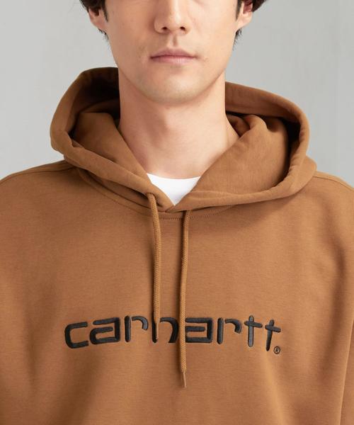Carhartt（カーハート）の「[カーハート] SC★CARHARTT ロゴ スウェット フーディー パーカー（パーカー・メンズ・ブラック/ライム/ブラウン・MEDIUM/LARGE）」の19枚目の写真