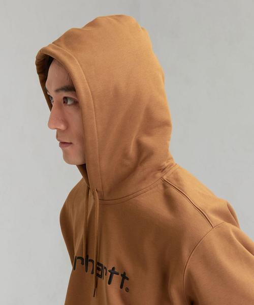 Carhartt（カーハート）の「[カーハート] SC★CARHARTT ロゴ スウェット フーディー パーカー（パーカー・メンズ・ブラック/ライム/ブラウン・MEDIUM/LARGE）」の14枚目の写真