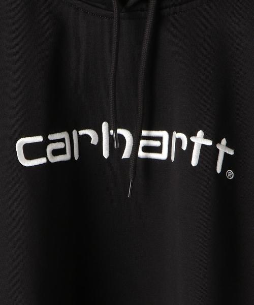 Carhartt（カーハート）の「[カーハート] SC★CARHARTT ロゴ スウェット フーディー パーカー（パーカー・メンズ・ブラック/ライム/ブラウン・MEDIUM/LARGE）」の5枚目の写真
